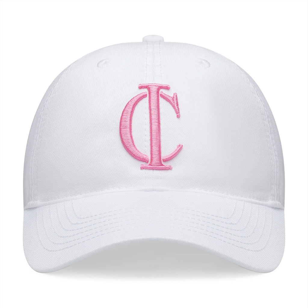White Pink Logo cap