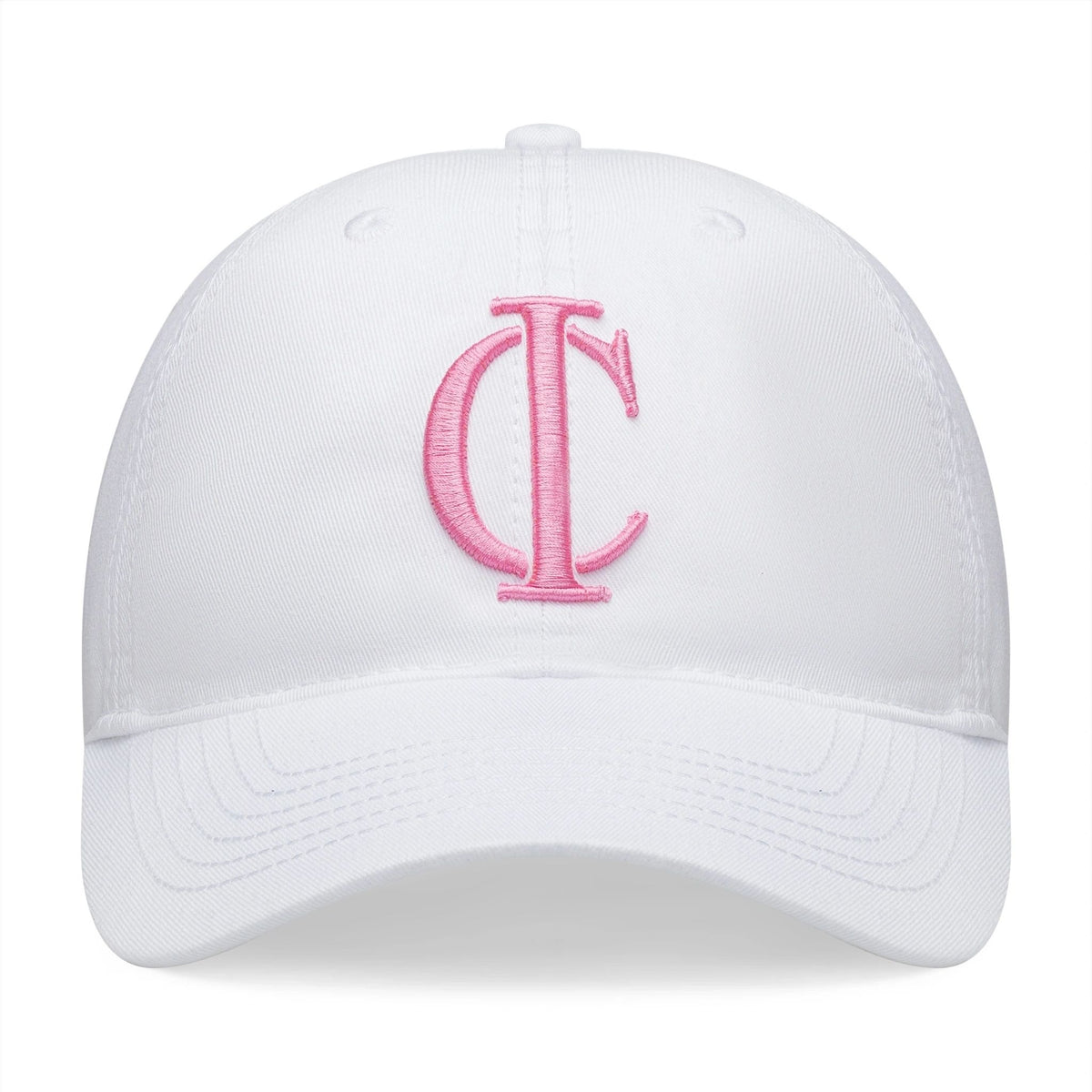 White Pink Logo cap