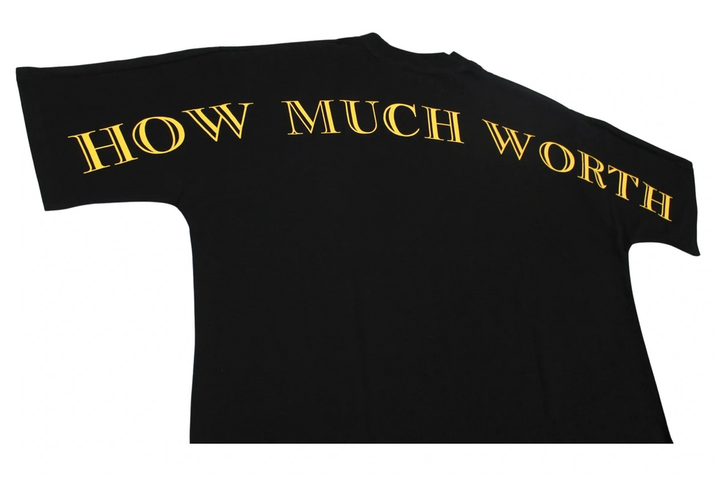 Slogan Black Tee