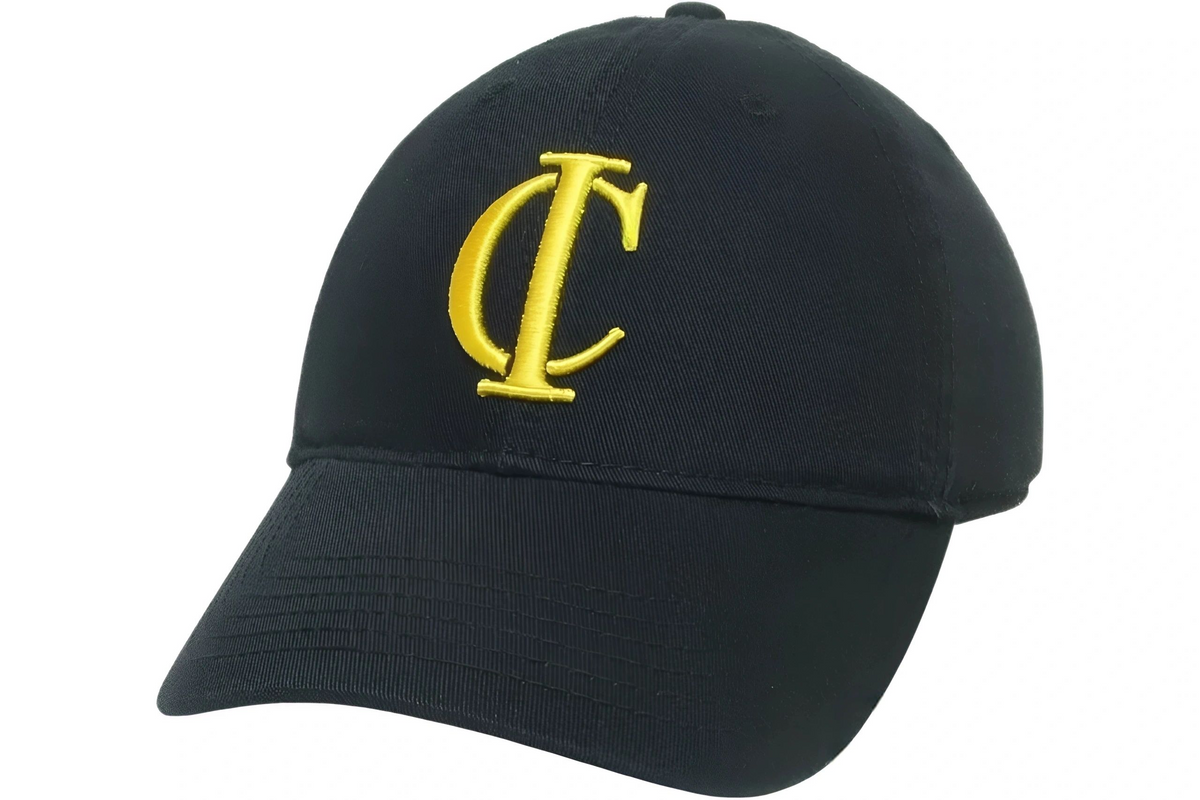 Black Yellow Logo Cap
