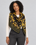 Universal chaos silk scarf